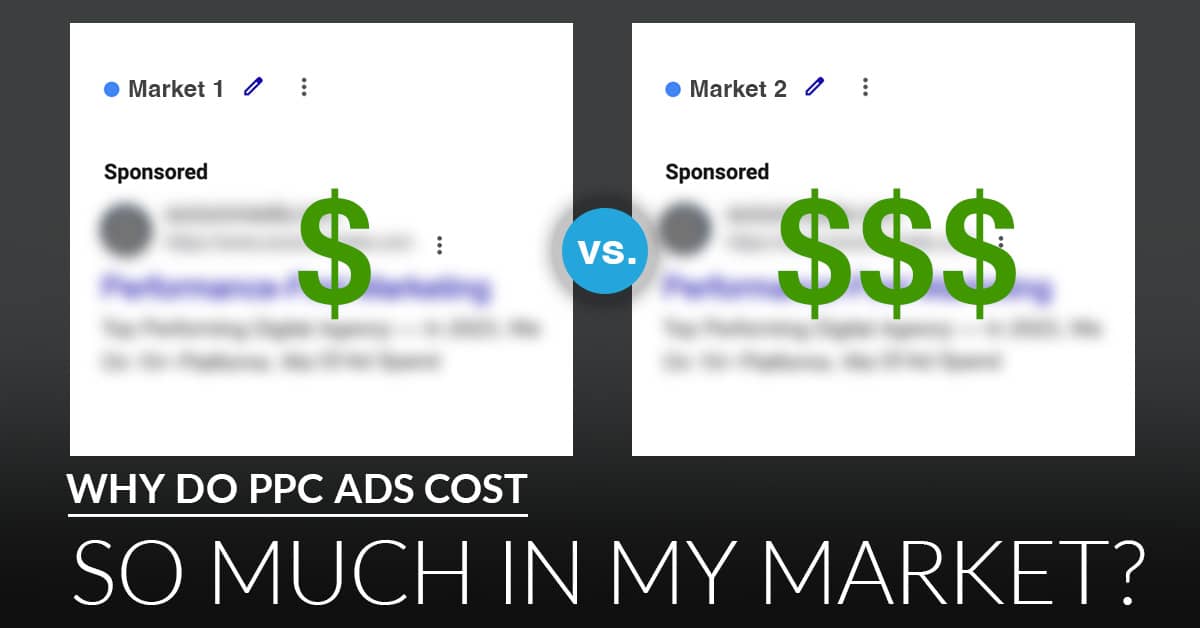 Why do PPC ads cost so much in my market? | Twelve Three Media